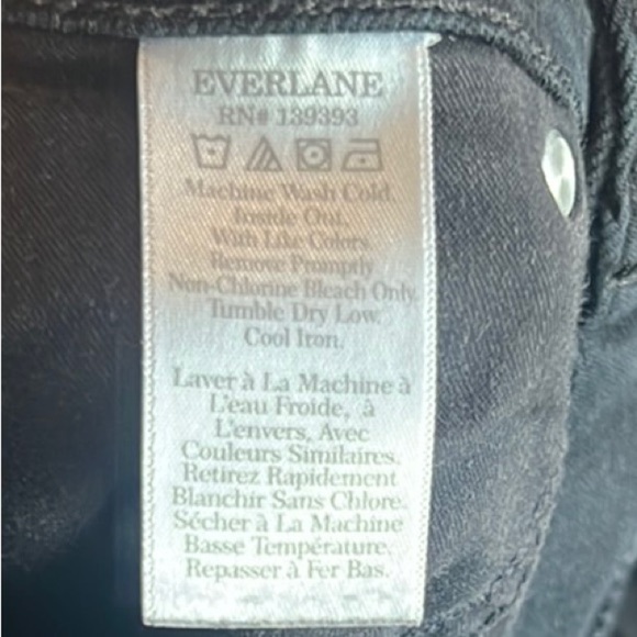 Everlane Black MidRise Skinny stretch Jeans 28 - Picture 15 of 15